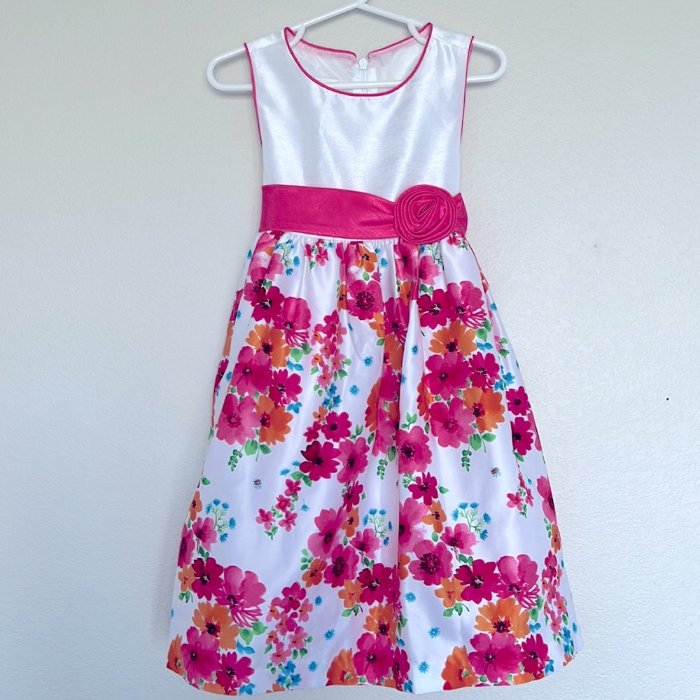 Spring flower American Princess Dress